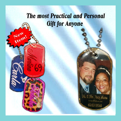 Dog Tag Personalized keychain