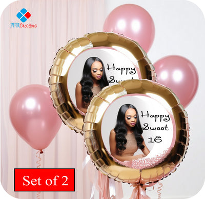 Personalized Photo Balloons